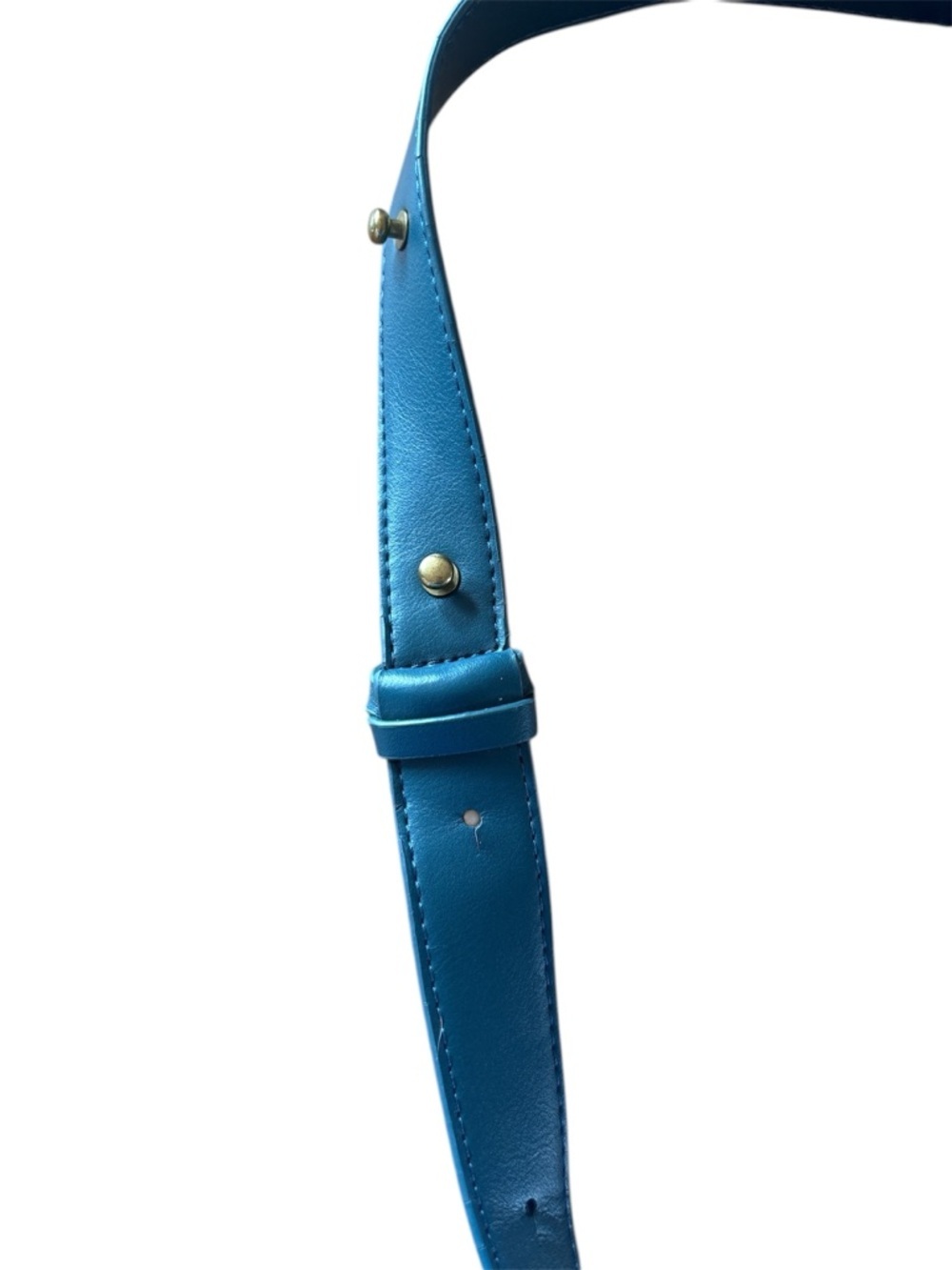 Massini Teal Quilted Leather Crossbody/Shoulder Bag - Picture 6 of 6